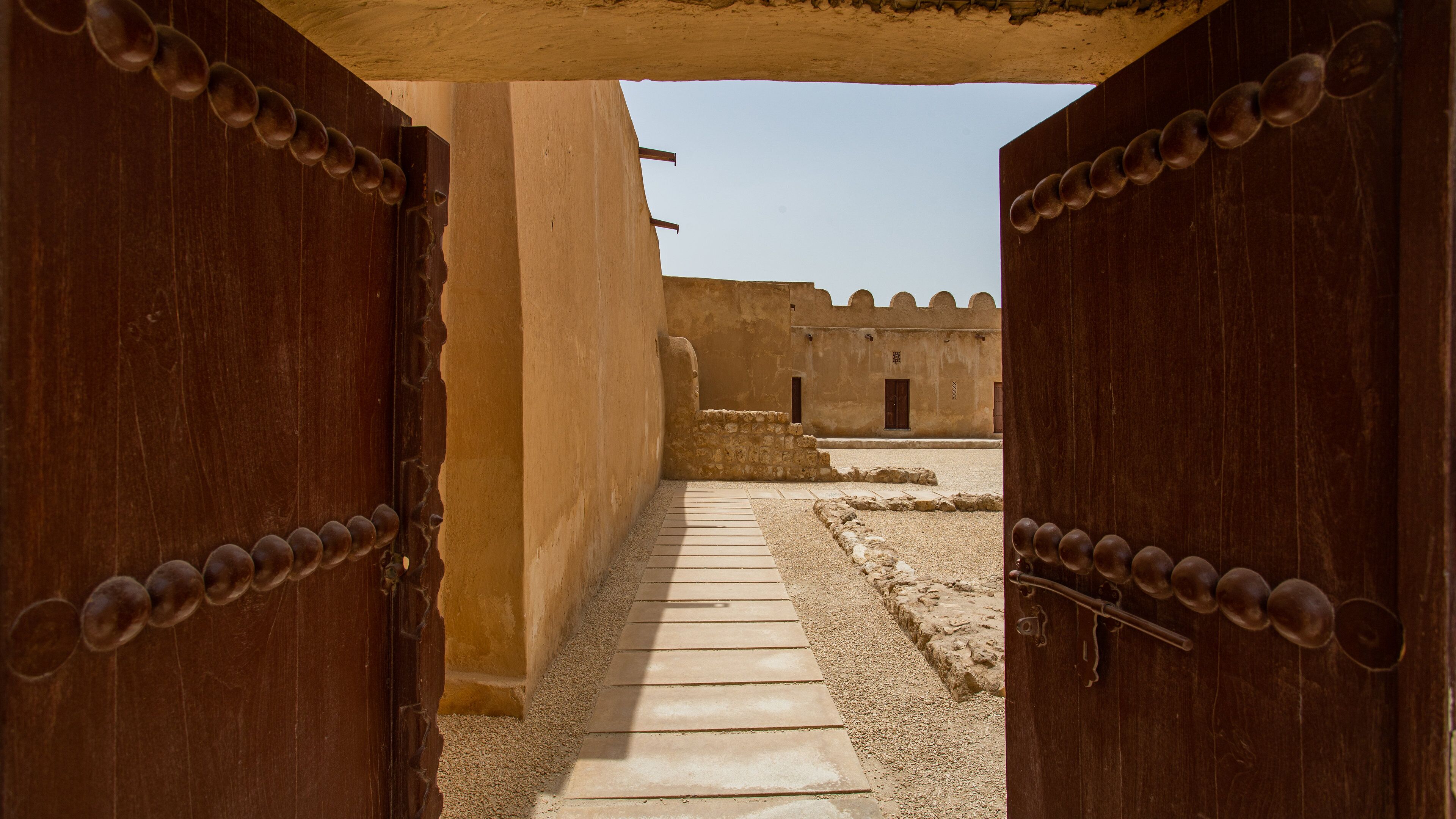 Riffa Fort showing heritage architecture