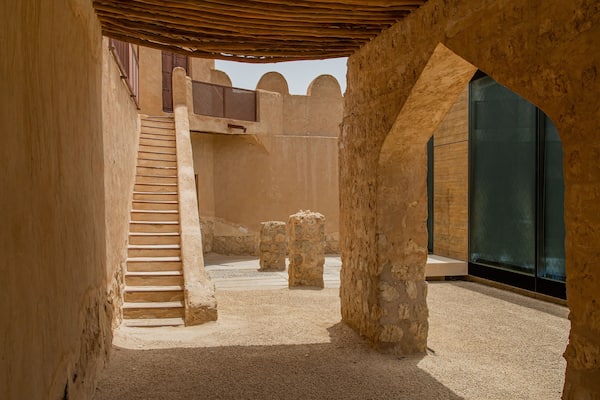 Riffa Fort showing heritage elements