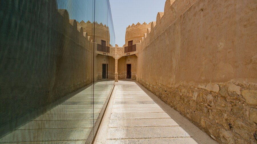 Riffa Fort which includes heritage elements and heritage architecture