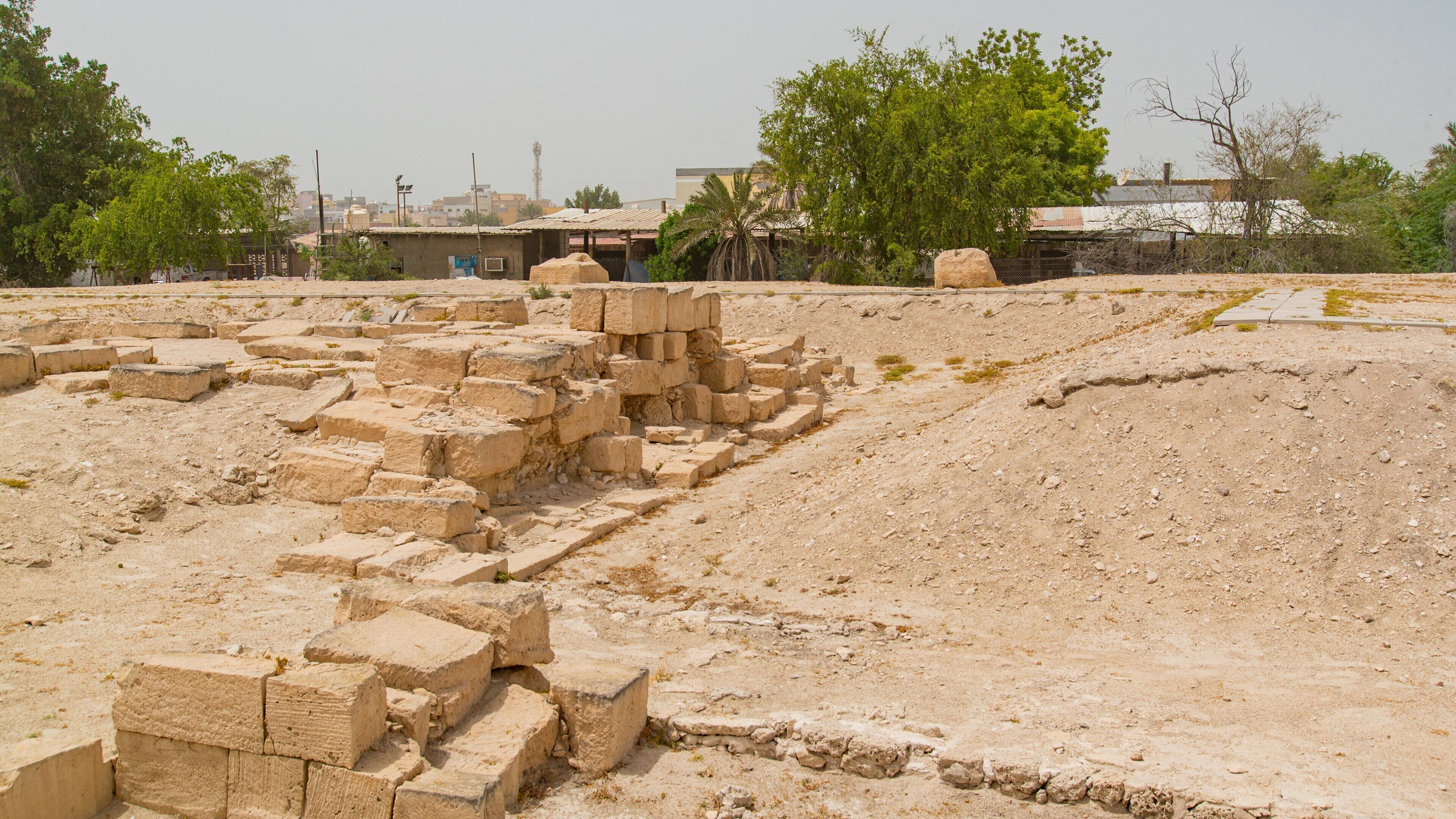 Barbar Temple showing building ruins and heritage elements