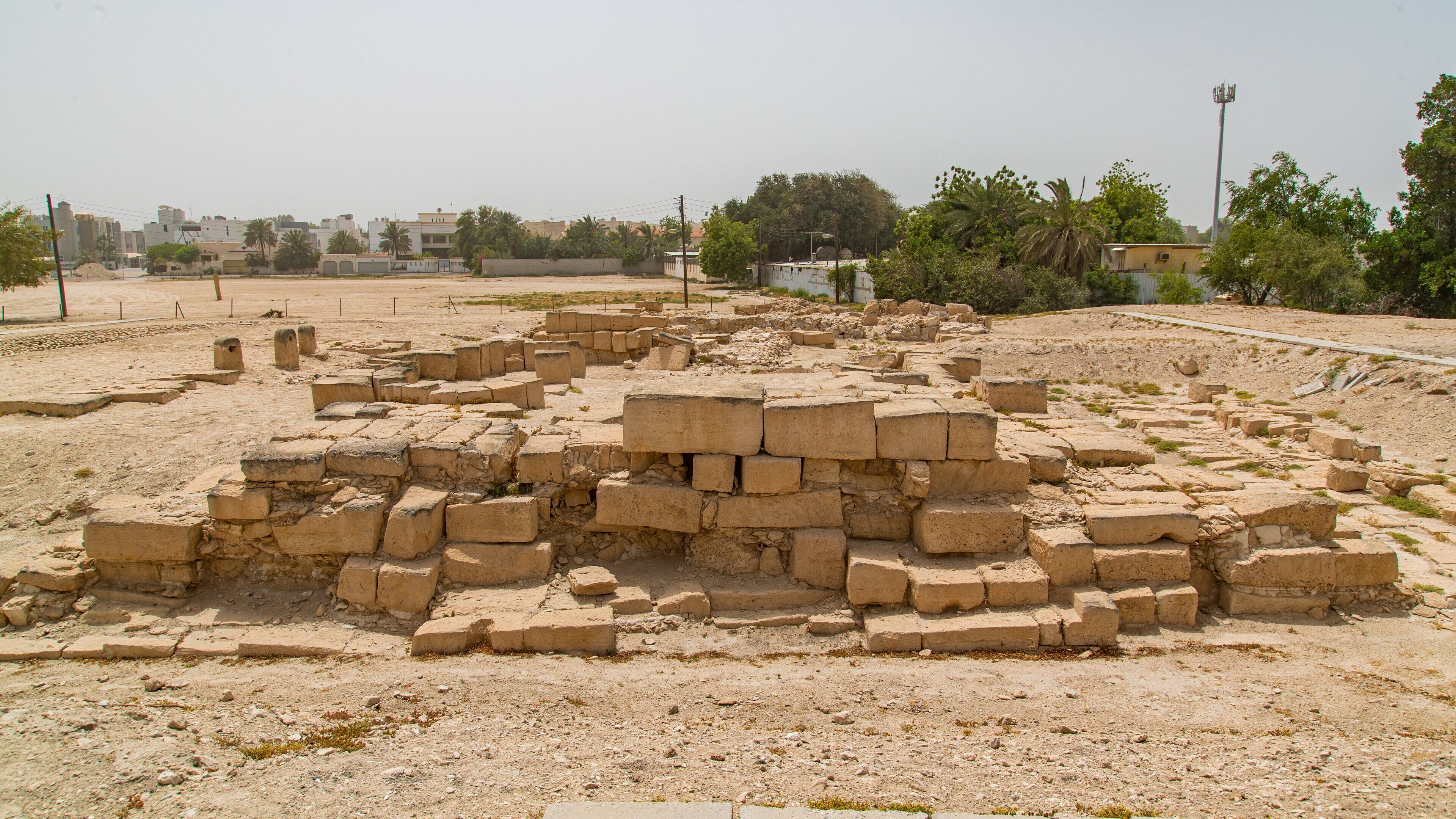 Barbar Temple which includes heritage elements and a ruin