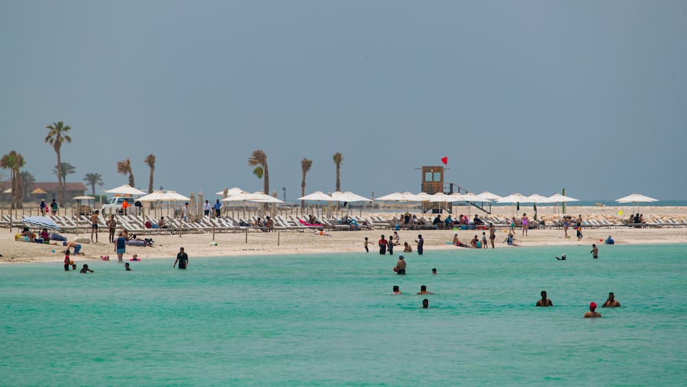 Al Jazaira Beach featuring a beach, general coastal views and swimming