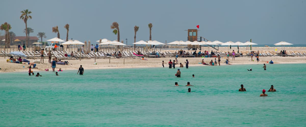 Al Jazaira Beach featuring a beach, general coastal views and swimming