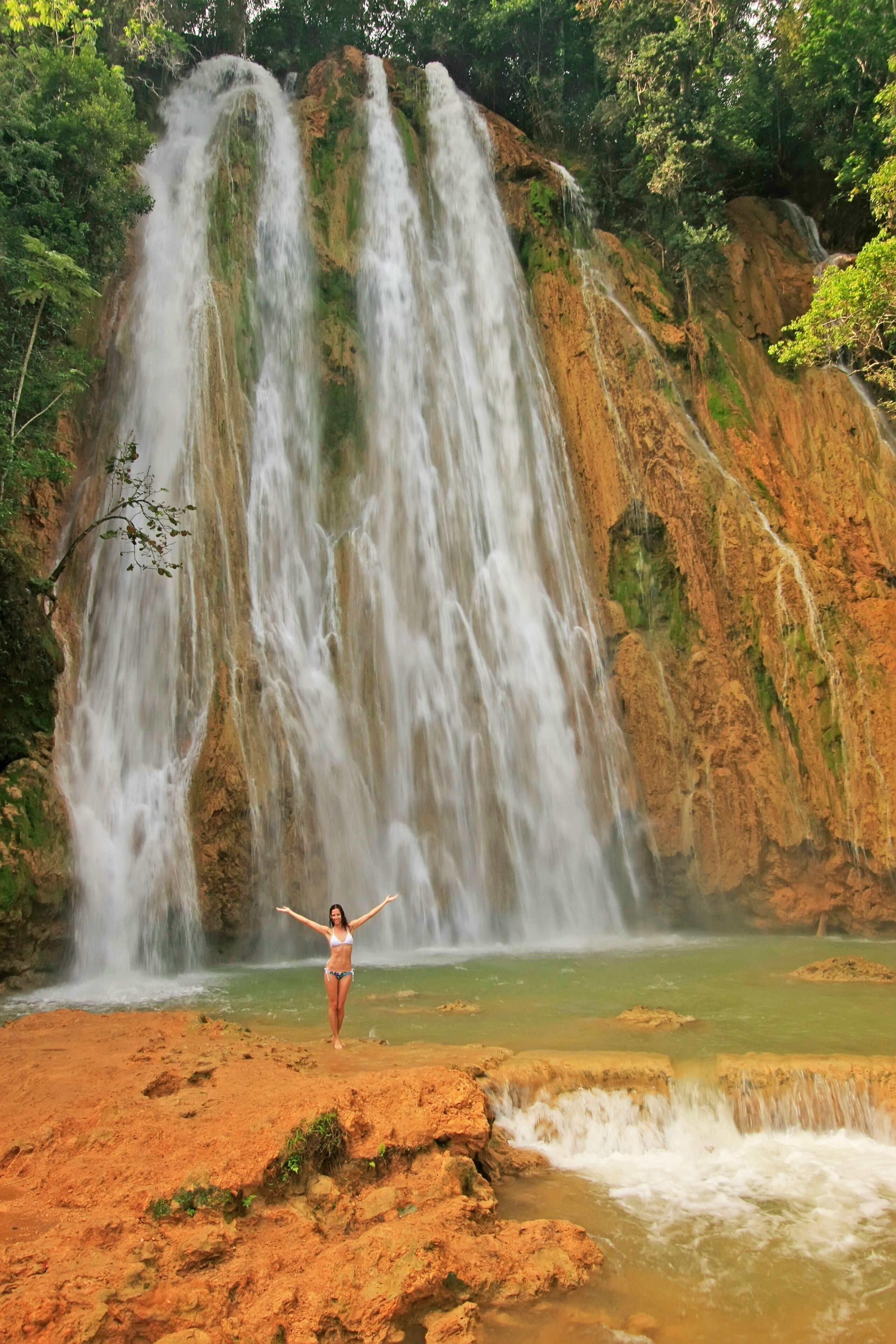 El Salto de Limon waterfall, Dominican Republic