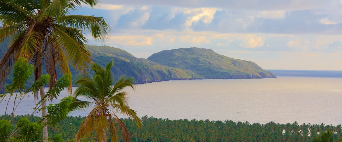 Rincon Beach featuring general coastal views and landscape views