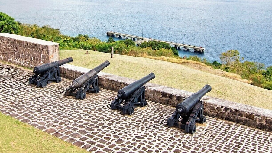 A recently restored battery demonstrates how Fort Shirley protected Prince Rupert Bay, the best anchorage on Dominica. The bay itself has a long history. In 1493 one of Columbus' ships entered the bay, and by 1535 the Spanish made it station along their official treasure ship route.
Check out the map to see how the fort sits on a volcanic headland, strategically overlooking the bay. Construction of the fort began in 1765 after France ceded Dominica to the British at the Treaty of Paris. The French won it back in 1778, only to cede it again five years later at the Treaty of Versailles. At it's height the fort housed over 600 men, but in 1854 it was finally abandoned as the British and French made up.
Today the fort is a public park open for all to visit. Pack and lunch and enjoy the view.