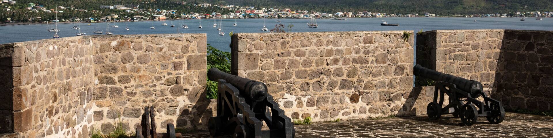Fort Shirley in Cabrits National Park, Dominica