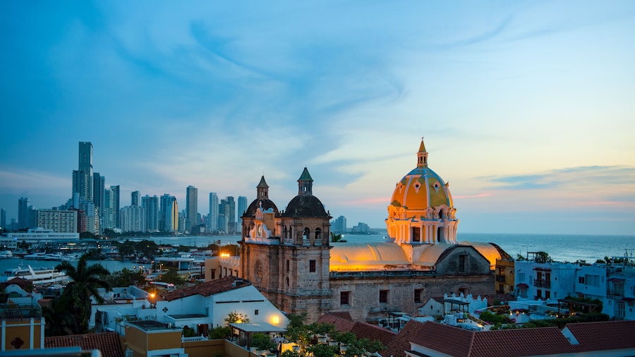 Cityscape, Cartagena de Indias, Colombia.