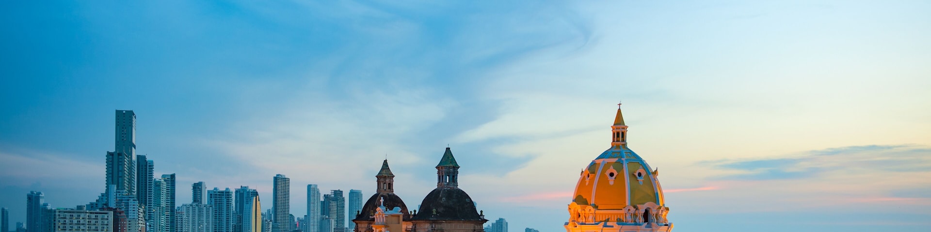 Cityscape, Cartagena de Indias, Colombia.
