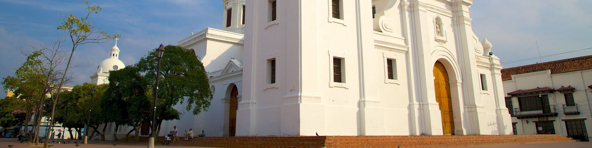 Santa Marta Cathedral which includes heritage elements and a church or cathedral