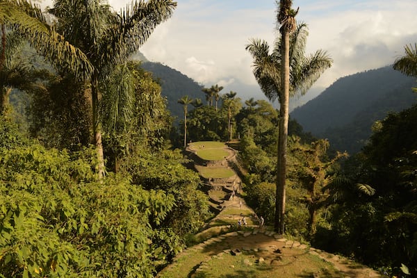 Hiking to Ciudad Perdida (The Lost City) in the jungle and mountains of Colombias Sierra Nevada de Santa Marta