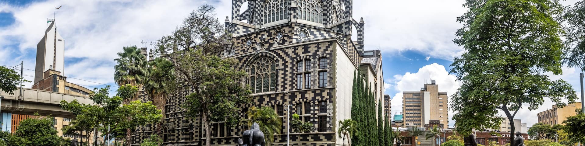Botero Square and Palace of Culture - Medellin, Antioquia, Colombia