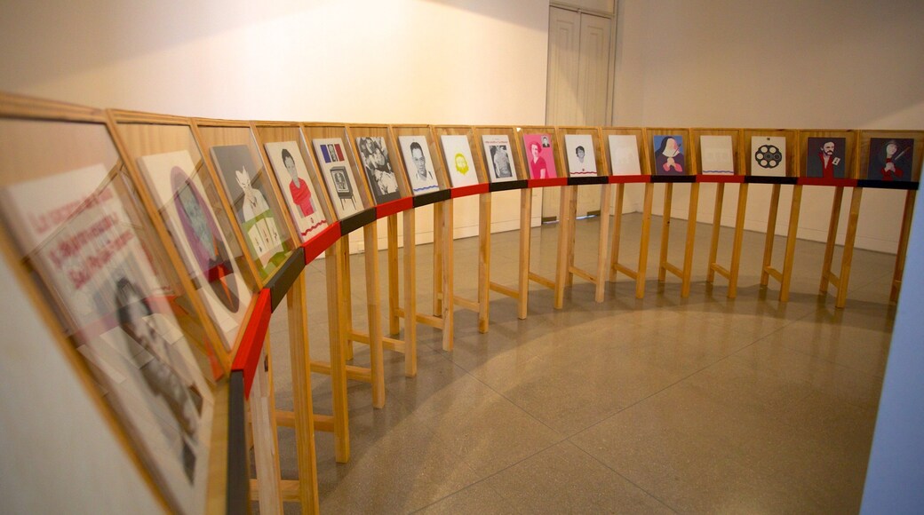 Antioquia-museet som viser kunst og innendørs