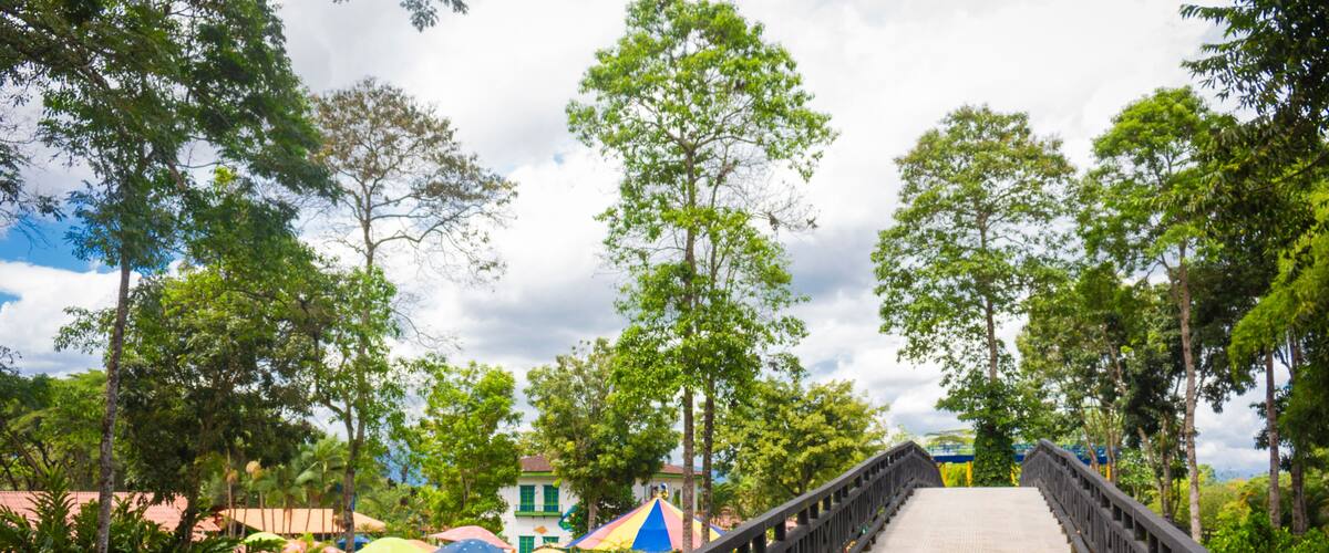 Montenegro, Quindío / Colombia. July22, 2016 Parque Del Cafe. Parque del cafe tourist site, Quindío, Armenia, Colombia