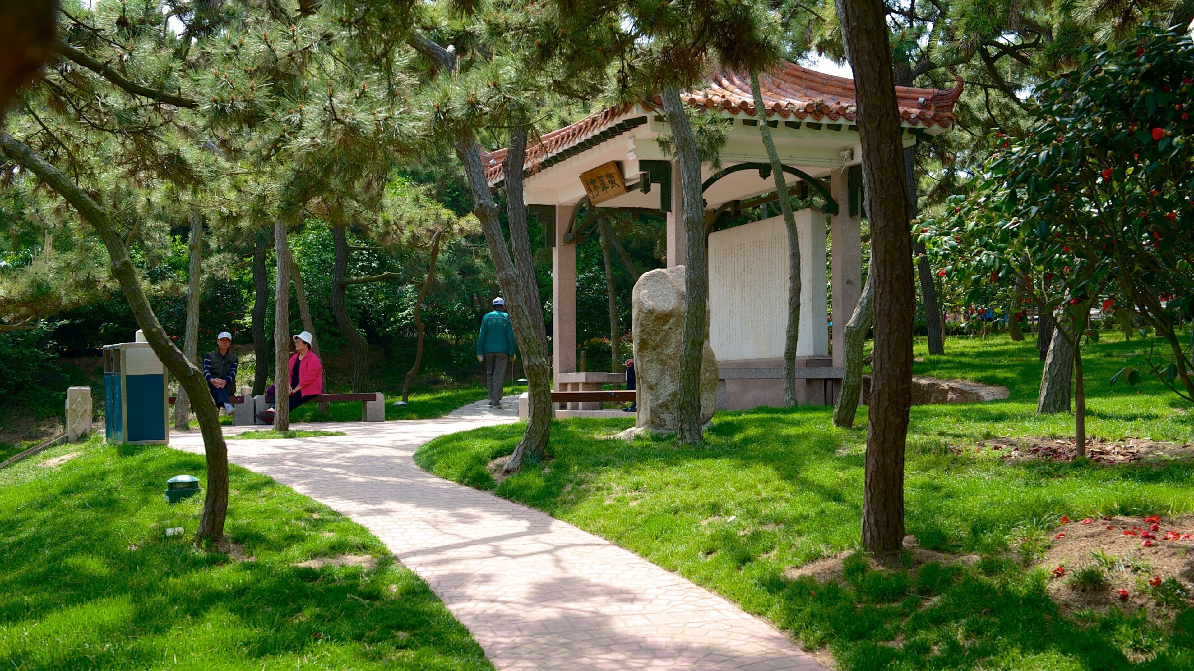 Lu Xun Park showing a park