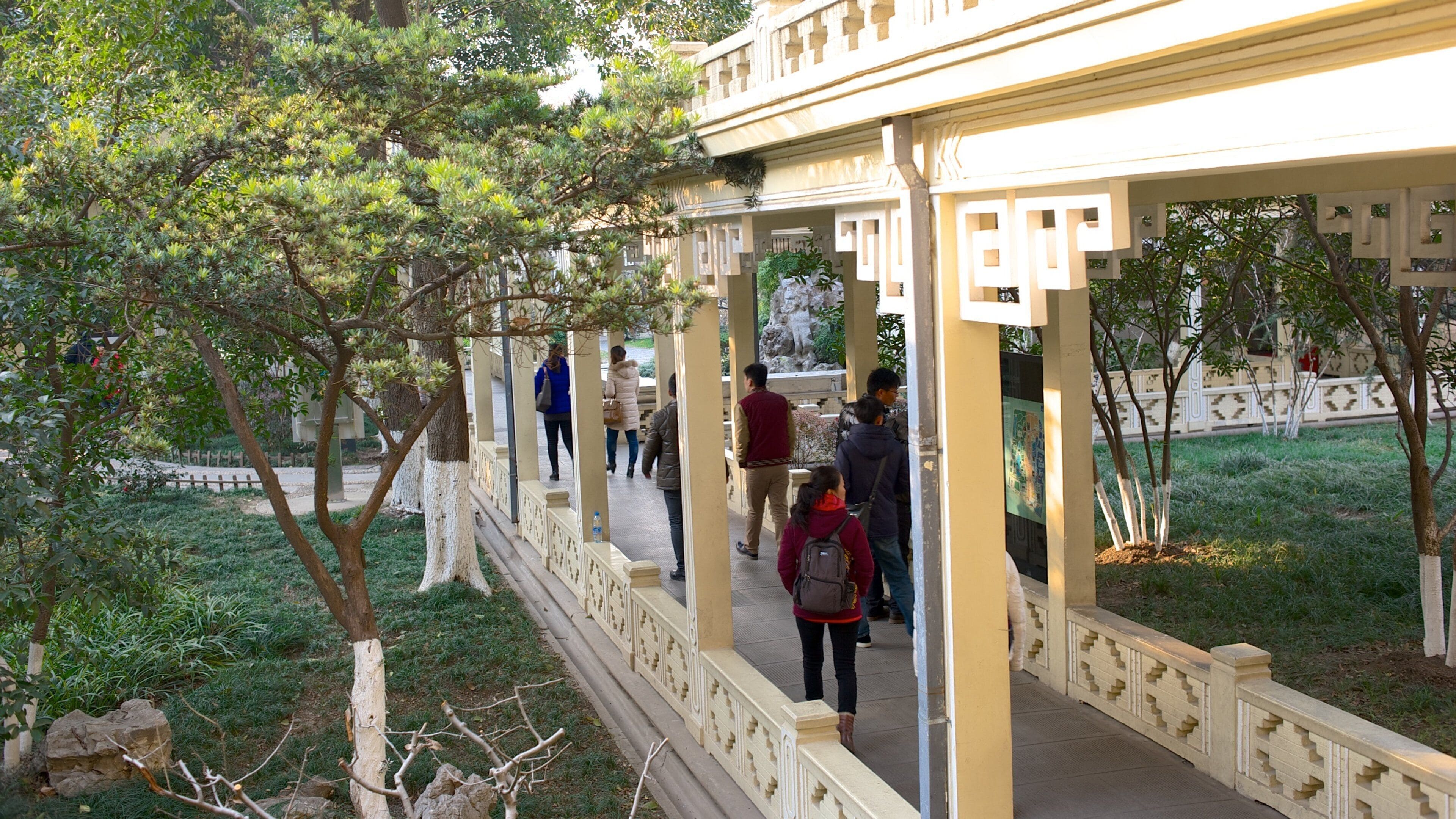 Nanjing Presidential Palace featuring heritage architecture