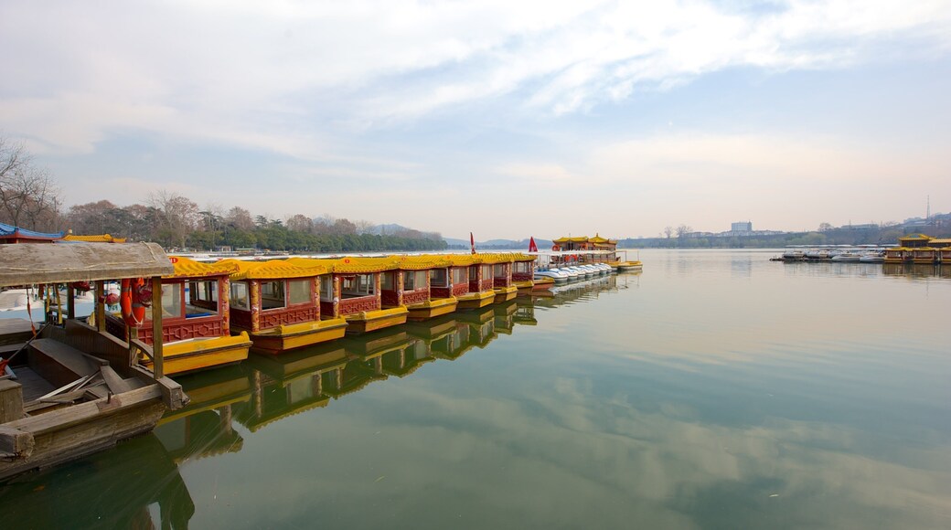 Xuanwu Lake Park featuring a lake or waterhole