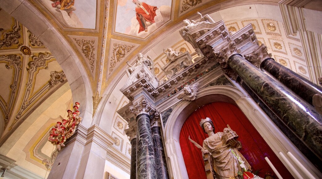 St. Euphemia\'s Church which includes religious elements