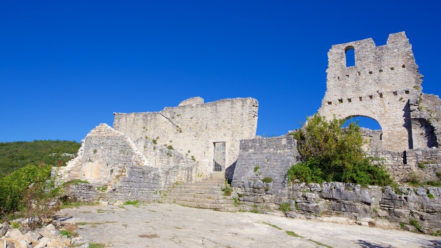 Dvigrad featuring building ruins