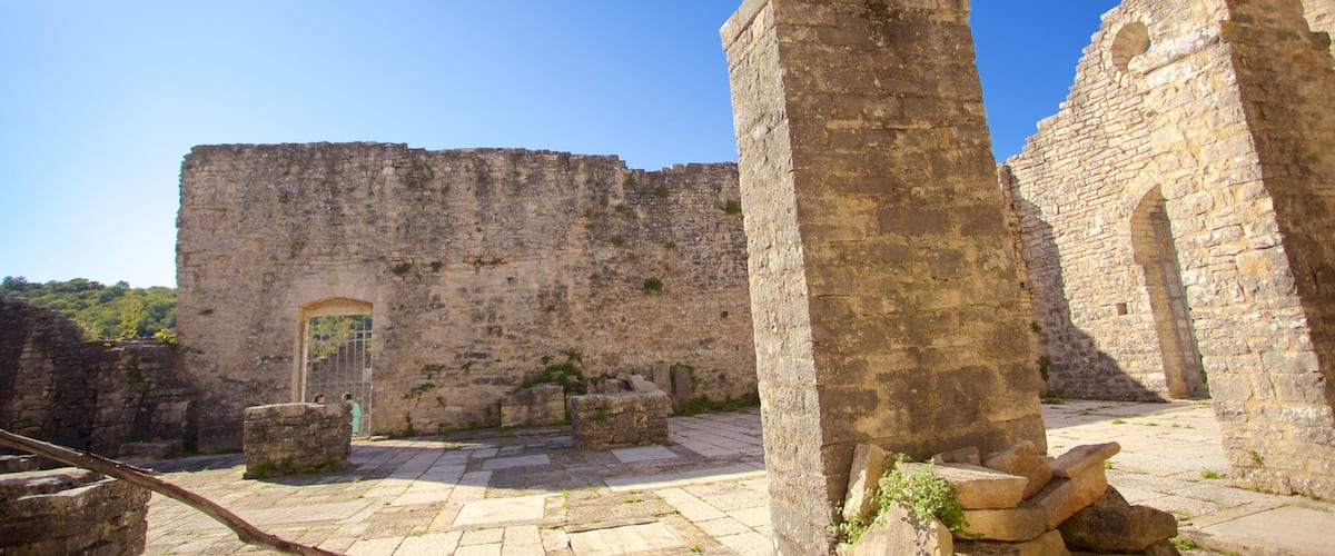 Dvigrad which includes heritage elements and building ruins