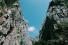 #hiking through gorges in Paklenica National Park, Croatia. We caught the bus from Zadar to here - make sure you take cash to pay at the station as the ATMs are often out of order and the station does not accept card. Try get the bus early as possible, especially in peak season as the sun is scorching and you'll need a lot of water breaks and rest time. There is a super market and a couple of cafes down the road from the national park entrance but pack some snacks and water! Head down to the ocean afterwards to cool off #mountains #croatia #paklenica