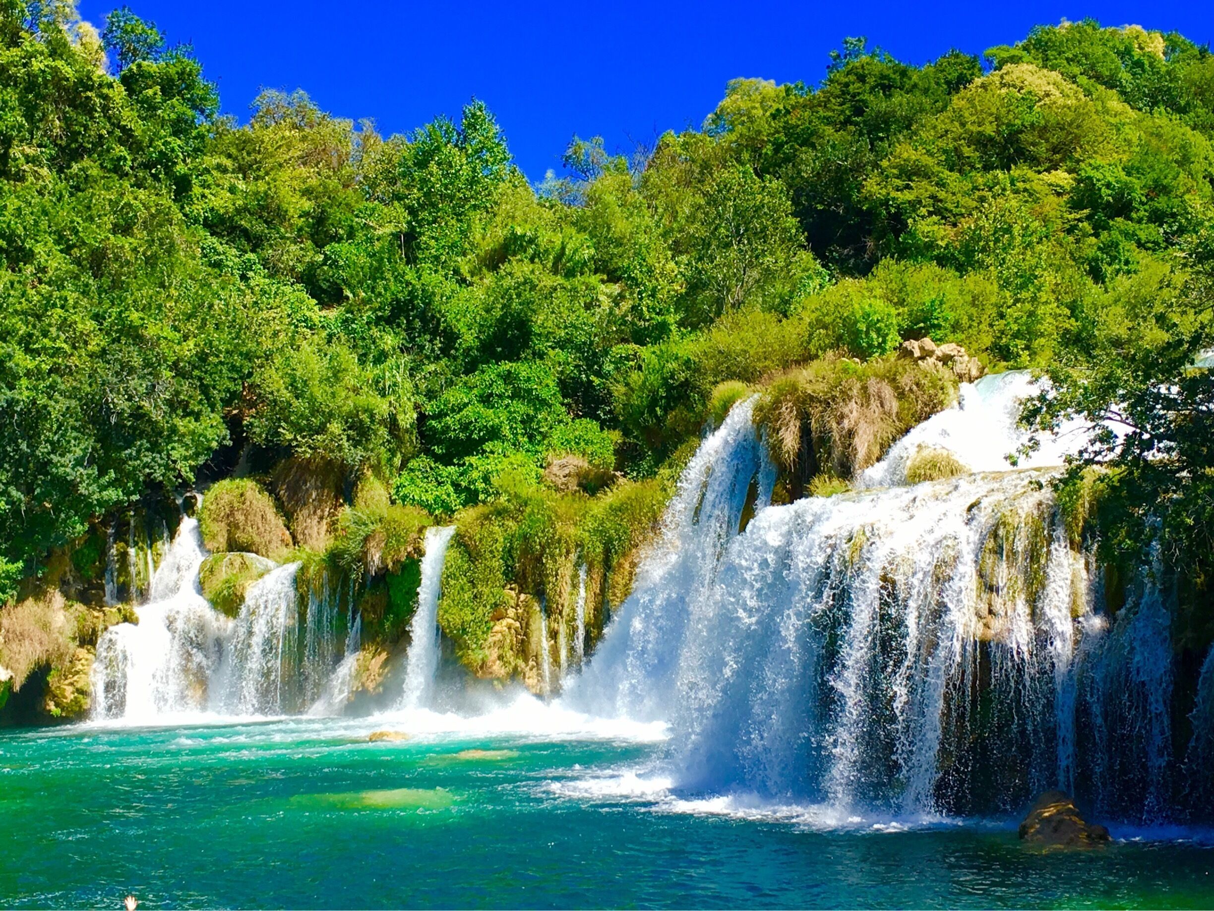 Waterfalls Krka national parJ , Croatie 