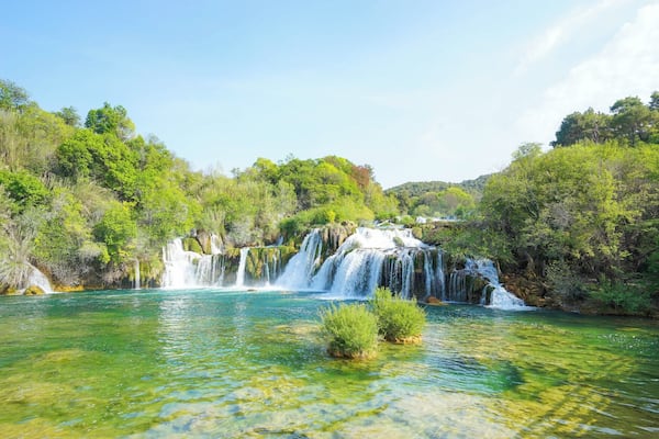 If you have visited Plitvice and loved it, You probably gonna enjoy Krka no less. Krka is smaller in scale but smaller crowd as well. #Krka #Croatia