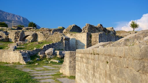 Salona featuring a ruin