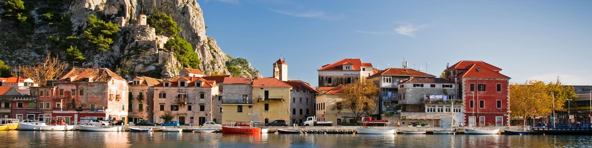 historic town omis, croatia; Shutterstock ID 88605274