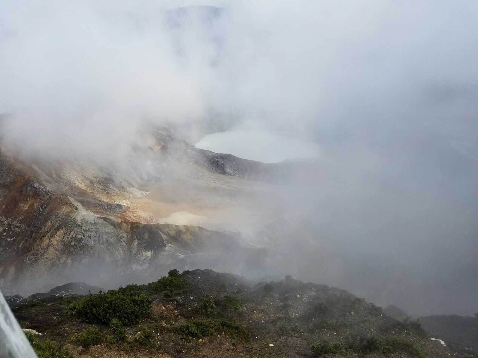 Morning at Poas Volcano!!!