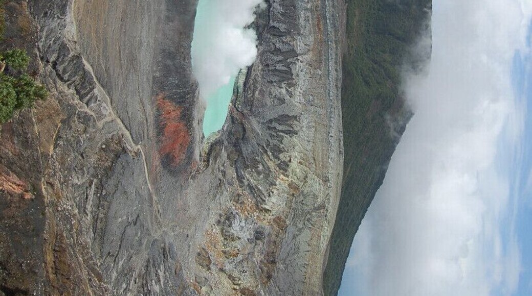 the color changing crater lagoon
