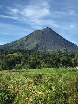 Rising from nothing. 
#volcano