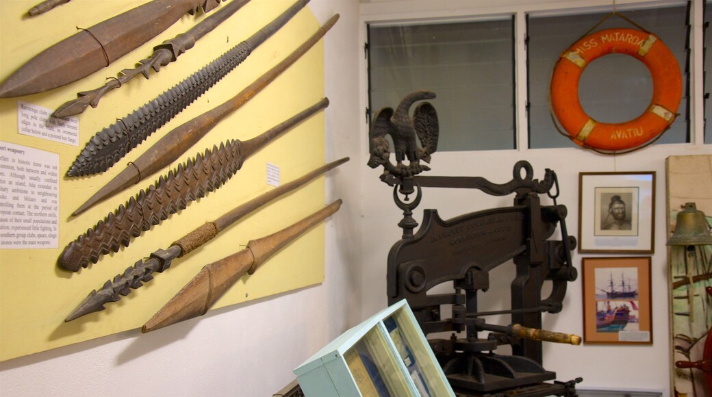 라로통가 이 포함 실내 전경 과 문화유산 요소