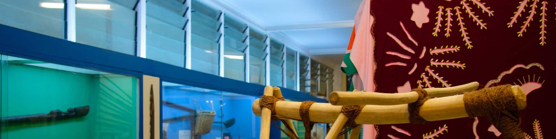 Rarotonga which includes interior views