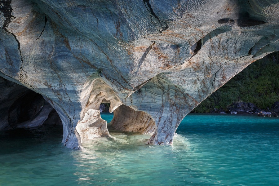 Chapel of Marble (Capillas del Marmol), Gen. Carrera Lake, Patagonia, Chile