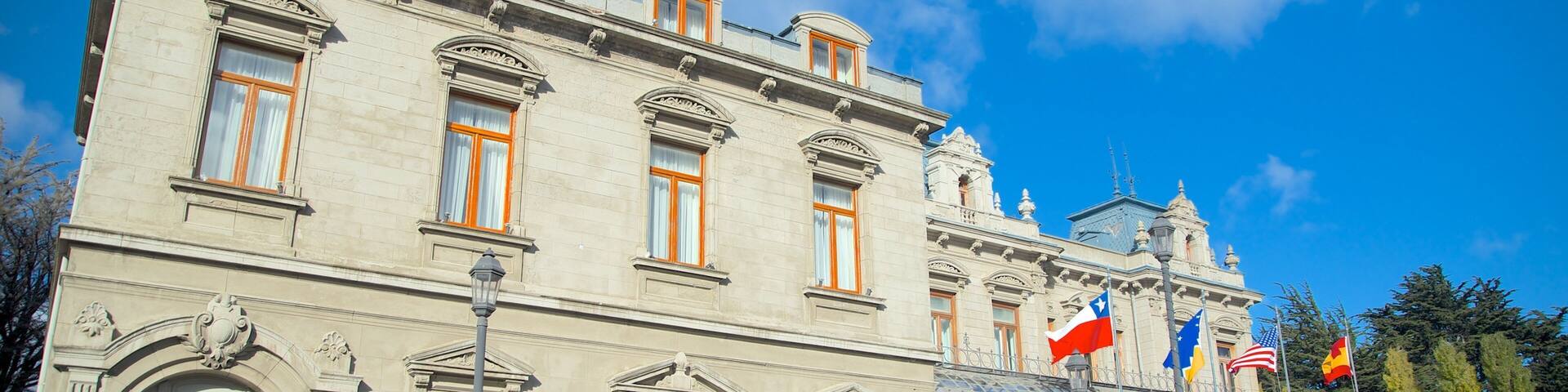 Palacio Sara Braun showing heritage elements