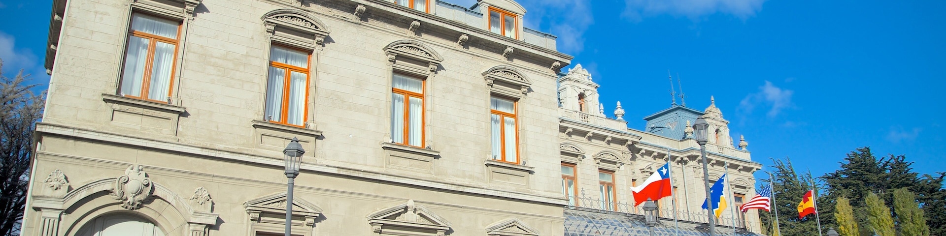 Palacio Sara Braun showing heritage elements