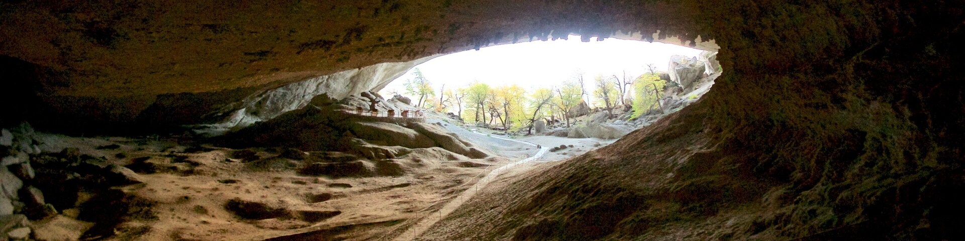 Mylodon Cave Natural Monument which includes caves
