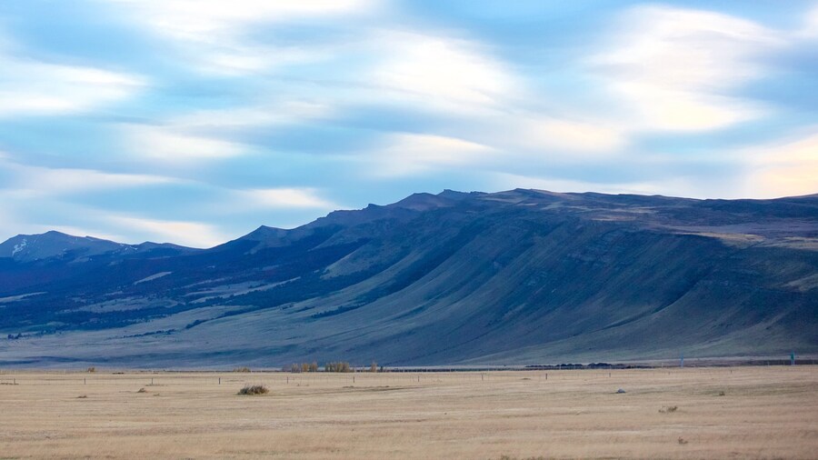 Torres del Paine National Park featuring tranquil scenes, landscape views and mountains