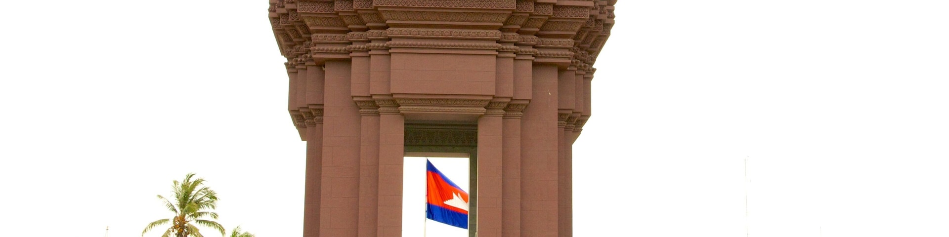 Monumento de la independencia mostrando un monumento