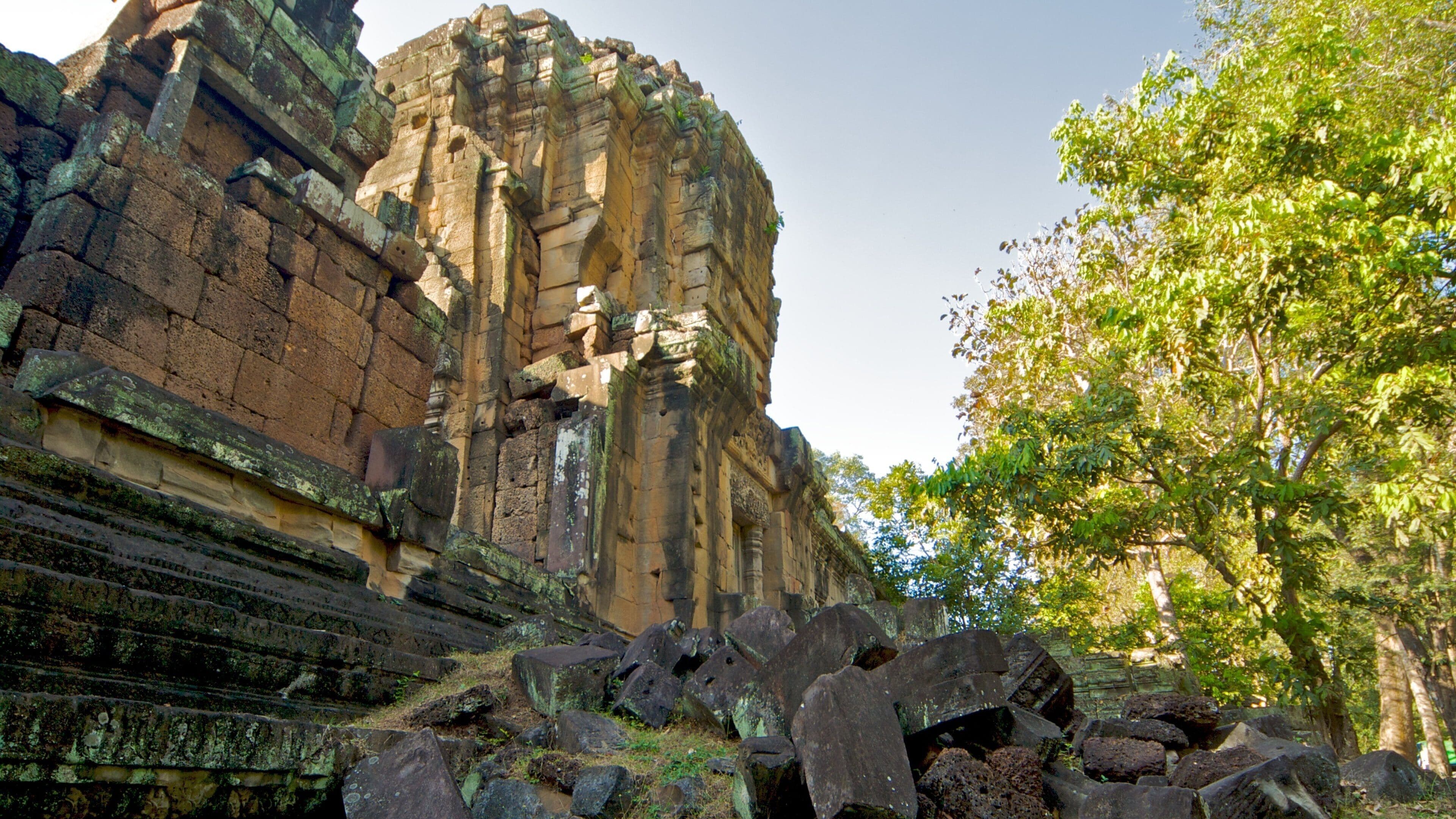 Angkor Bayon which includes a ruin