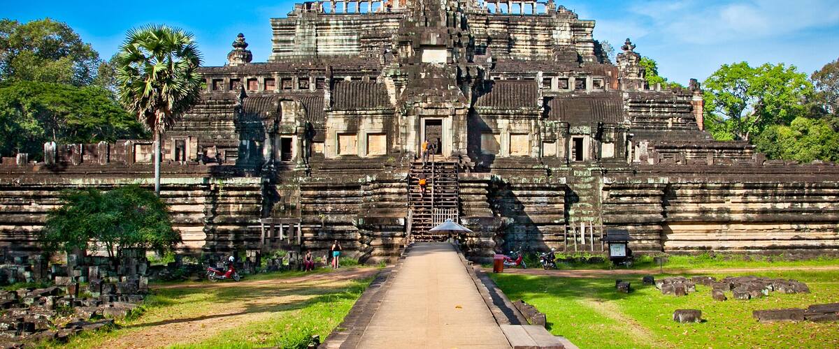 Baphuon temple, Angkor Thom City, near Siem Reap, Cambodia., Shutterstock ID 171446312, Purchase Order: SP-1981, Order Number: SP-1981 Go Guide image research Philippines/Cambodia, Client/Licensee: Ho