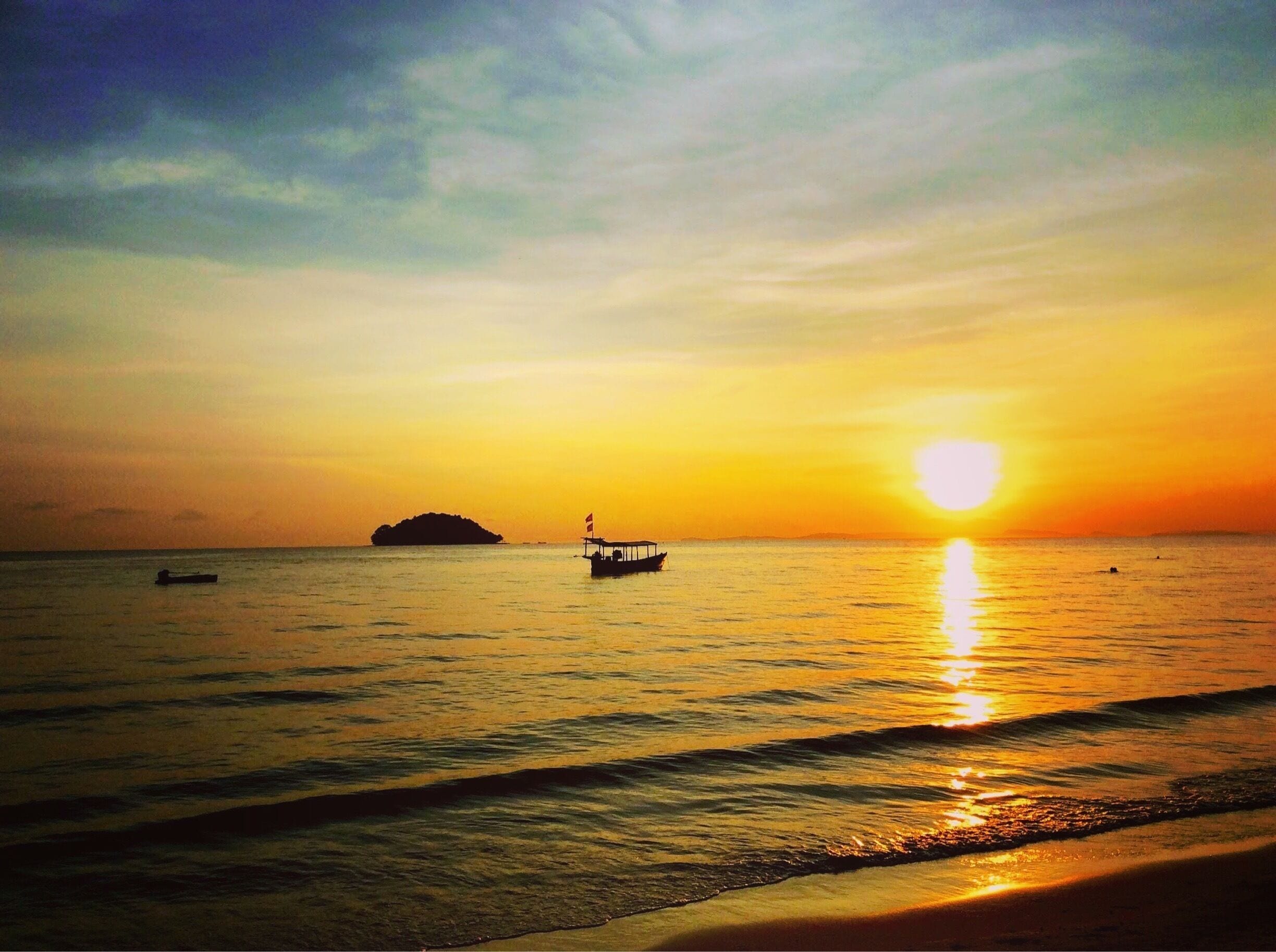 Otres 2 Beach, Cambodia 

One of the best strips of beach in the area. Quiet and chill with some great restaurants on the sand. You can see awesome sunsets here.  #AquaTrove #packsandaplan