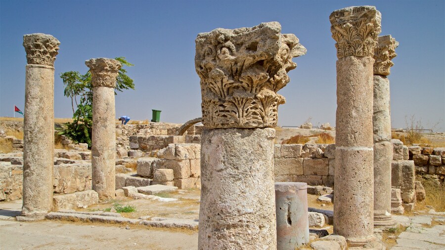 Byzantine Church featuring heritage elements and building ruins