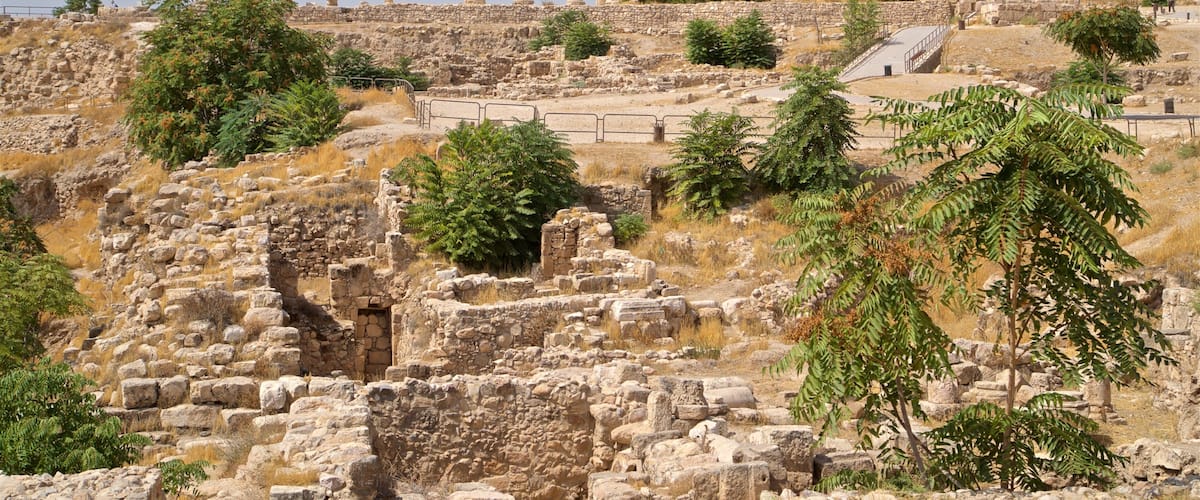 Templo de Hércules ofreciendo una ruina, vistas de paisajes y elementos del patrimonio
