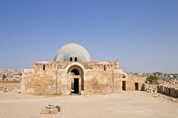 Ummayad Palace welches beinhaltet Geschichtliches