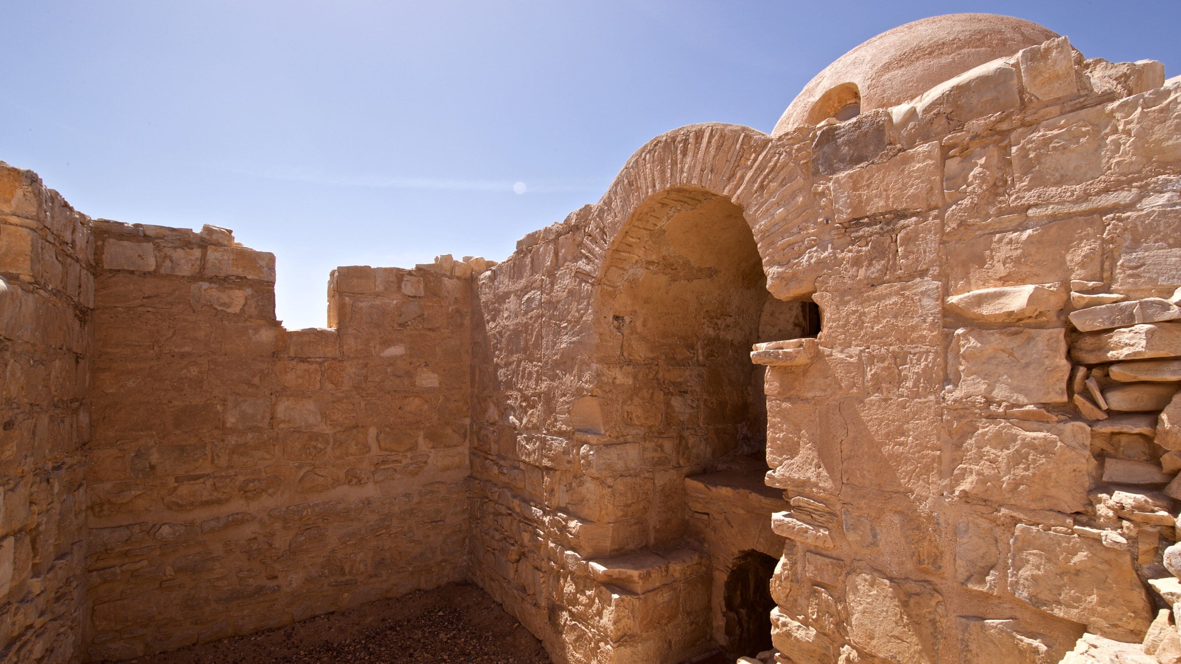 Quseir Amra which includes heritage elements