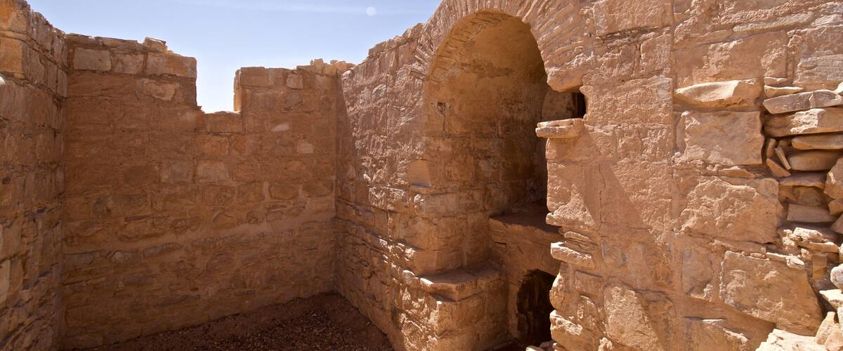 Quseir Amra featuring heritage elements