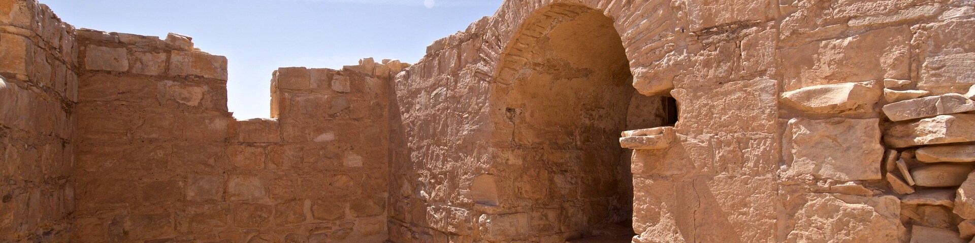 Quseir Amra featuring heritage elements