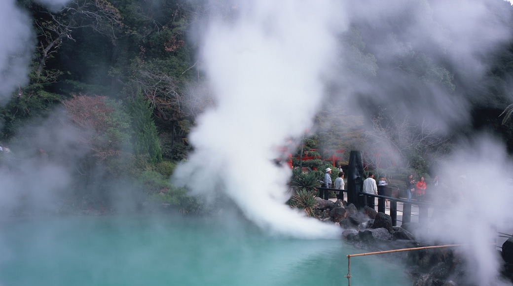 Sources chaudes Umi-Jigokude l'enfer de la mer